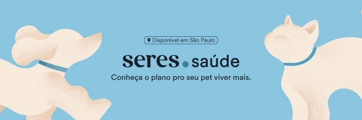 Seres Saúde, conheça o plano pro seu pet viver mais.